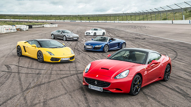 Five Supercar Thrill with High Speed Passenger Ride picture