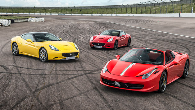 Four Supercar Driving Blast at a Top UK Race Track picture