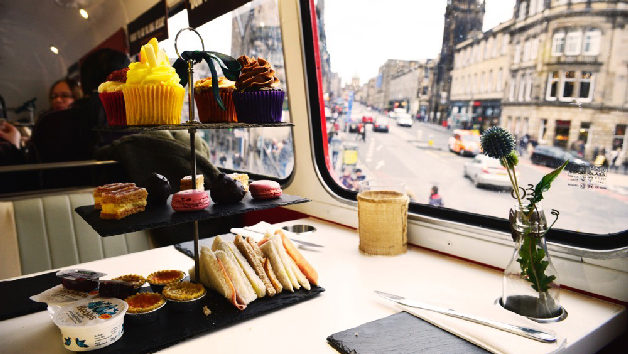 Traditional Afternoon Tea Bus Tour in Glasgow or Edinburgh for Two picture