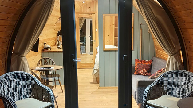 Two Night Stay in a Glamping Cabin for Two at The Quiet Site Holiday Park, Cumbria picture
