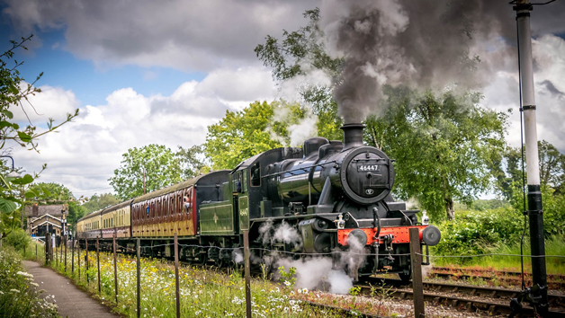 Steam Railway Day Rover Tickets on the East Somerset Railway for Two Image 1