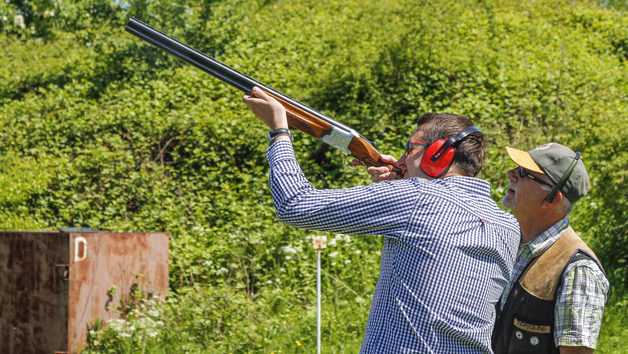 Clay Shooting with 40 Clays Each at Lea Valley Shooting Association for Two picture