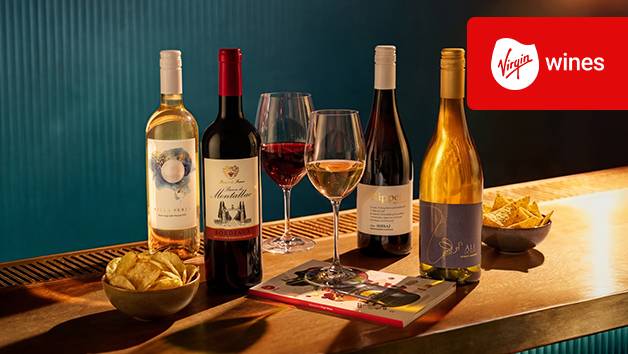 Twelve Month Wine Discovery Subscription with Virgin Wines - 4 Bottles Per Month
picture