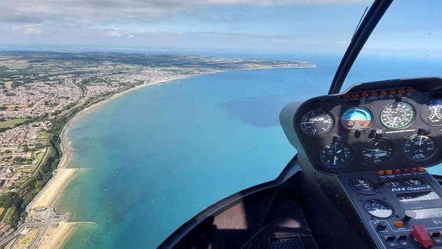 Private 45 Mile R44 Helicopter Flight for up to Three People Image 2