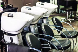 Organic Conditioning Treatment and Cut and Blowdry for Two at Scissorhands London picture