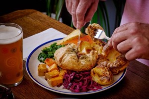 Sunday Roast with a Proper Pint for Two at Brewhouse and Kitchen Image 3