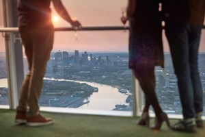 The View from The Shard and Sparkling Afternoon Tea at Marco Pierre Whites New York Italian Image 5