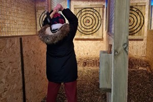 Axe Throwing For Two With The Bearded Viking