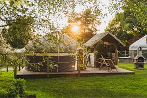 Two Night Escape in a Yurt for Four at The Grove Glamping picture