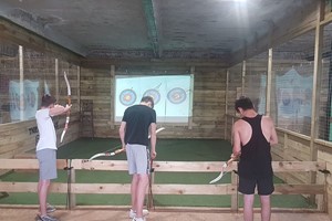 90-Minutes Axe Throwing, Archery and Air Rifle Shooting for Two with TNR Outdoors Image 3