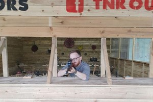 90-Minutes Axe Throwing, Archery and Air Rifle Shooting for Two with TNR Outdoors Image 5