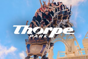 THORPE PARK Resort Entry Tickets for Three picture