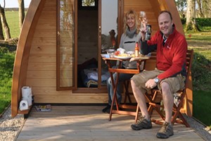 One Night Stay in a Camping Pod in Devon for Two Image 2