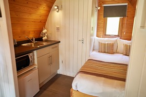 Two Night Mega Pod Glamping Break for Four at Whitemead Forest Park Image 5