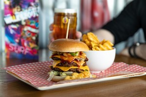 Beer Tower and Burgers for Four at Walkabout Image 2