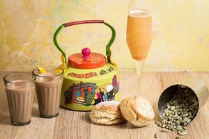 High Chai Afternoon Tea with Chai Infused Prosecco for Two with Zindiya Streatery and Bar Image 2