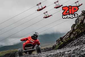 Quarry Karts Experience for Four at Zip World picture