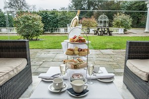 Afternoon Tea with a Glass of Prosecco for Two at Manor of Groves Image 2