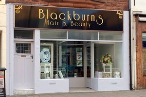 File and Polish with Blow-Dry for One at Blackburn's Hair Salon picture