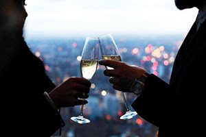 The View from The Shard and MICHELIN Starred Dining with Bubbles for Two at Galvin La Chapelle Image 2