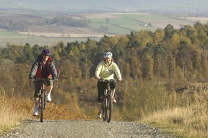 Mountain Biking For Two At Gorsebank