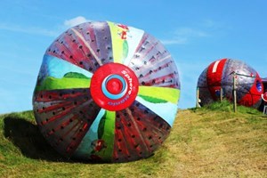 Harness Zorbing for Two at Manchester South Image 2