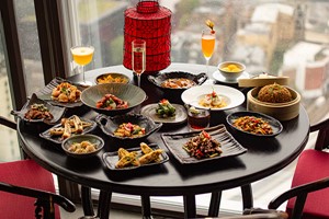 Dynasty Brunch with Bottomless Drinks for Two at Hutong Image 1