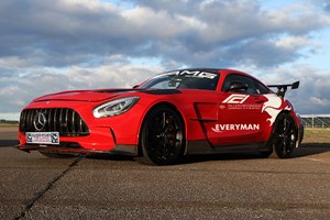 AMG GTR Merc vs New Aston V8 Vantage Safety Car Driving Experience Image 3