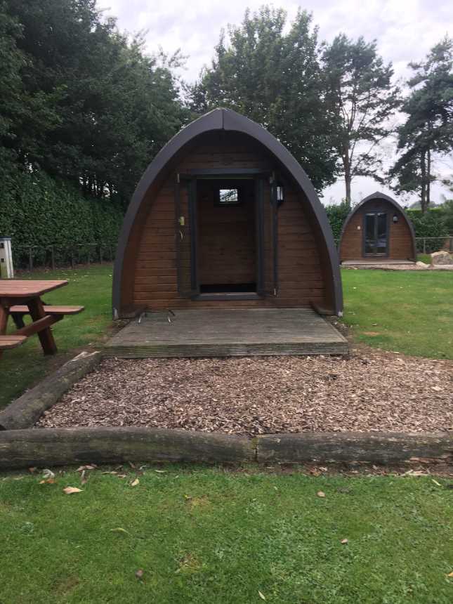 One Night Break in a Private Camping Pod at Lake Dacre from Buyagift