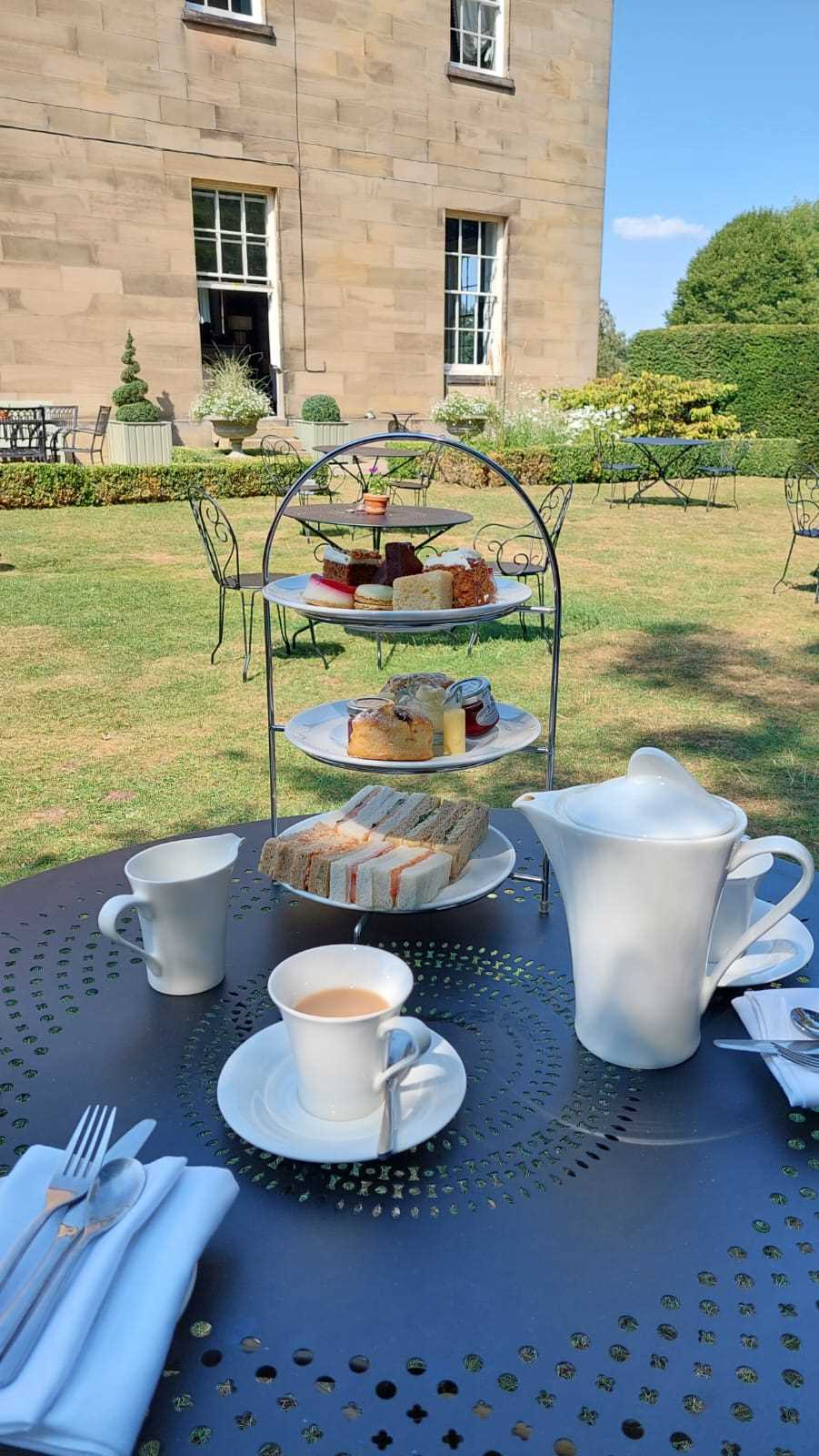 Afternoon Tea with Garden Entry for Two at Saltmarshe Hall from Buyagift