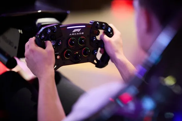 F1® Arcade The Ultimate Simulator Racing Experience for Two with Sharing Plates and Drinks collection picture