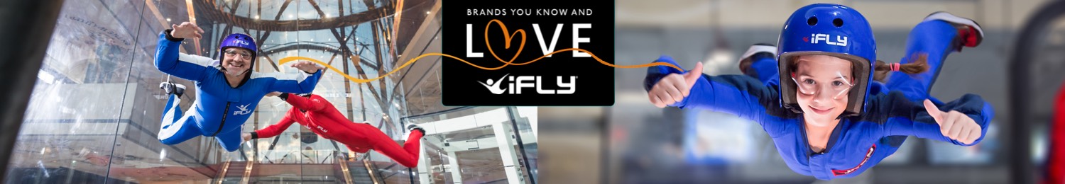 Brands you know and love - iFly 