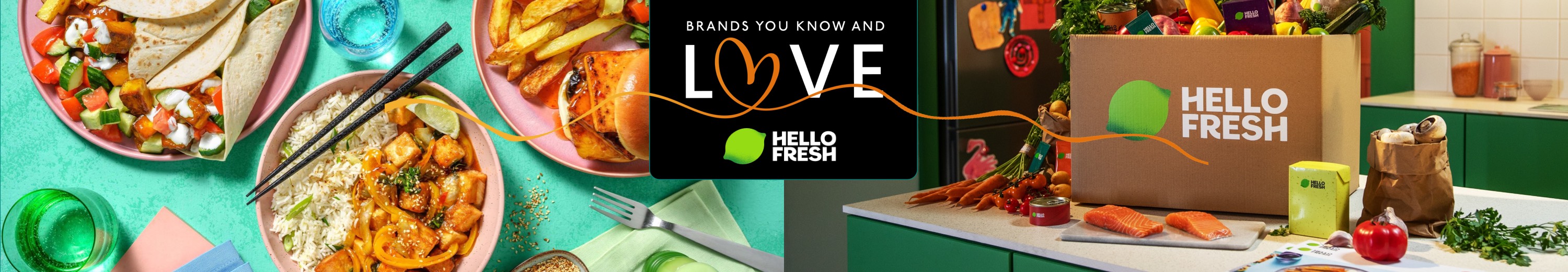 HelloFresh Boxes available from Buyagift