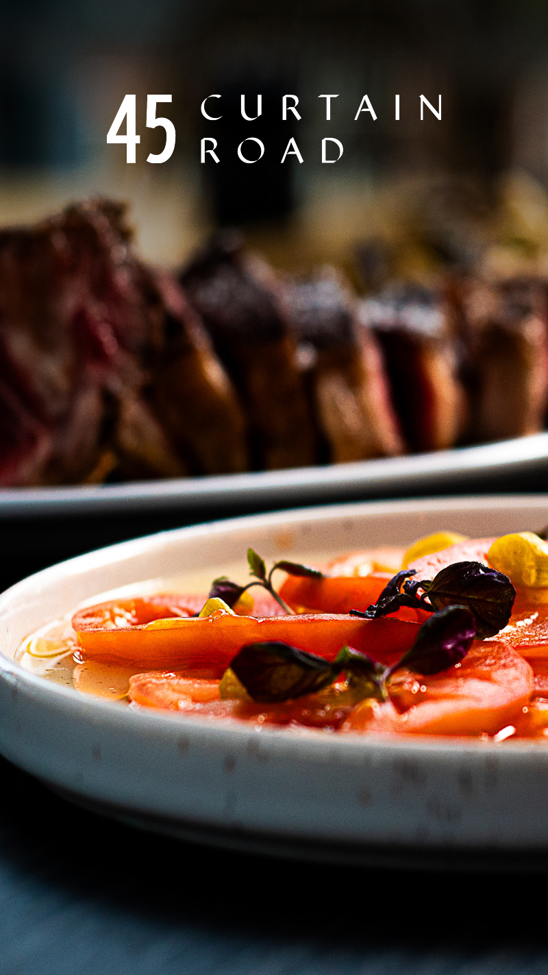 Three Course Dining Experience for Two at 45 Curtain Road collection picture