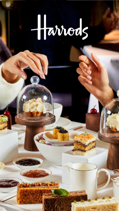 Traditional Afternoon Tea for Two at The Georgian, Harrods collection picture