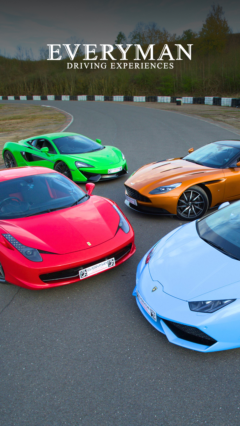Four Supercar Driving Blast with High Speed Passenger Ride and Photo collection picture