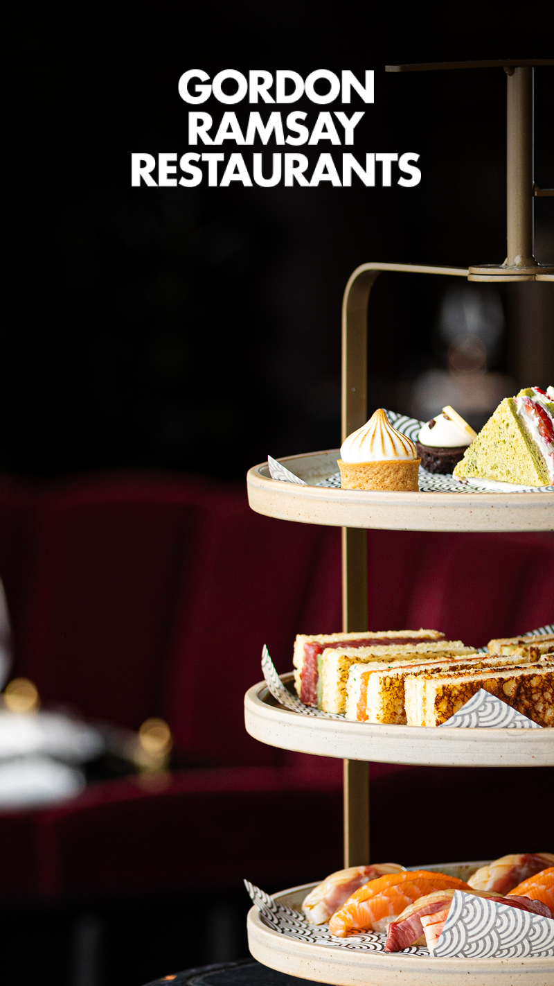 Afternoon Tea for Two at Gordon Ramsay's Lucky Cat in Manchester or Mayfair collection picture