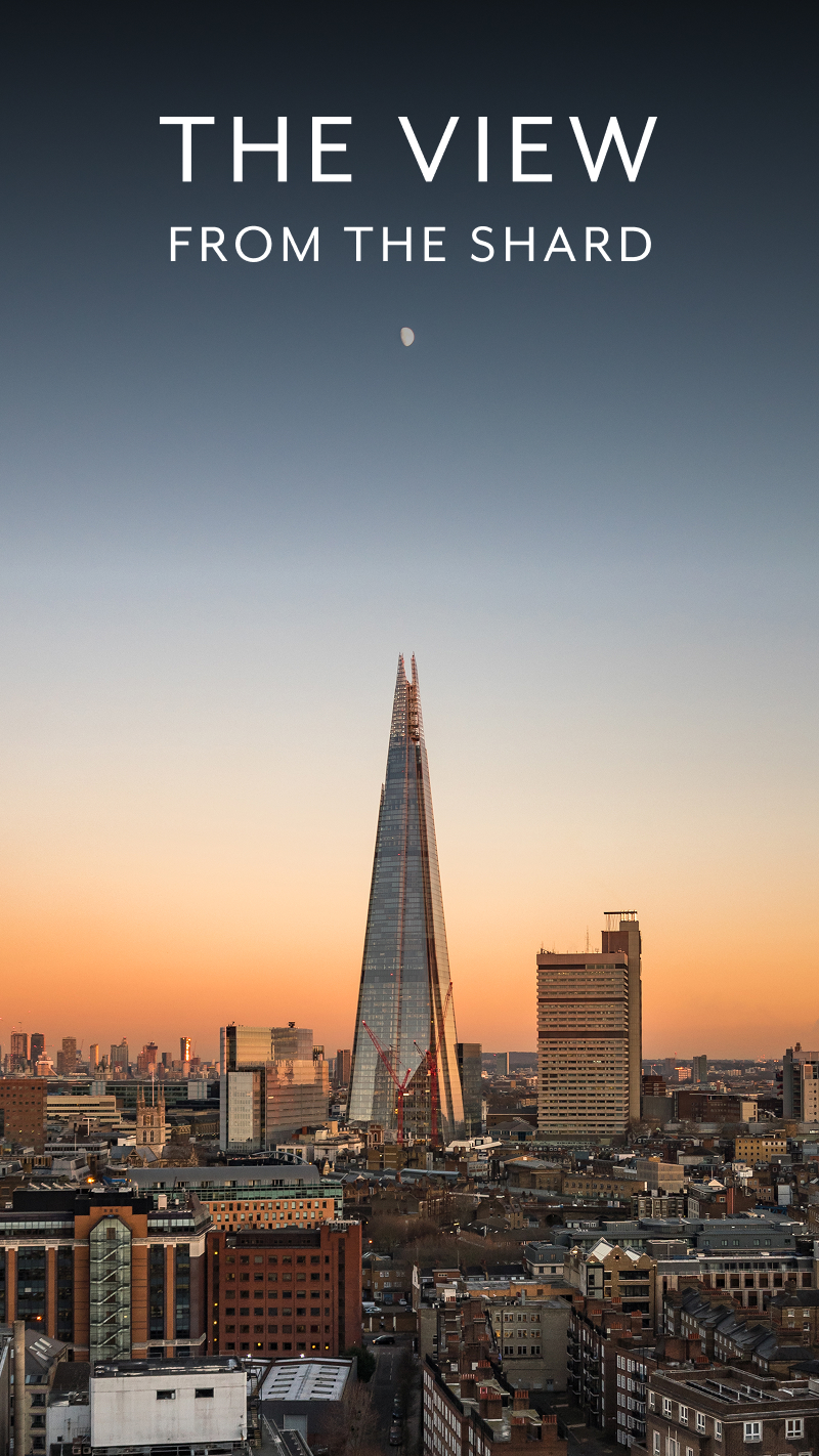 The View from The Shard with Digital Photo Package for Two collection picture