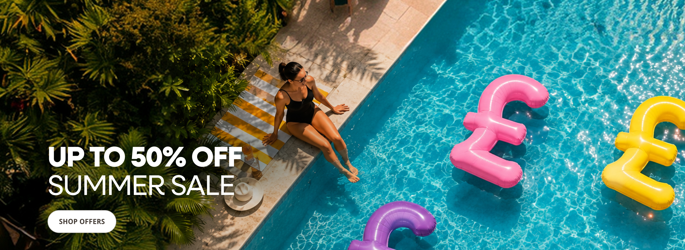 Up To 50% Off Summer Sale