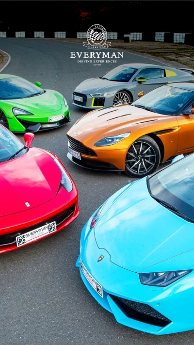 Four Supercar Driving Blast with High Speed Passenger Ride and Photo – Week Round collection picture