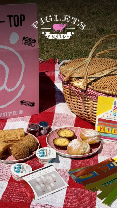 Traditional Afternoon Tea for Two at Home with Piglet's Pantry collection picture