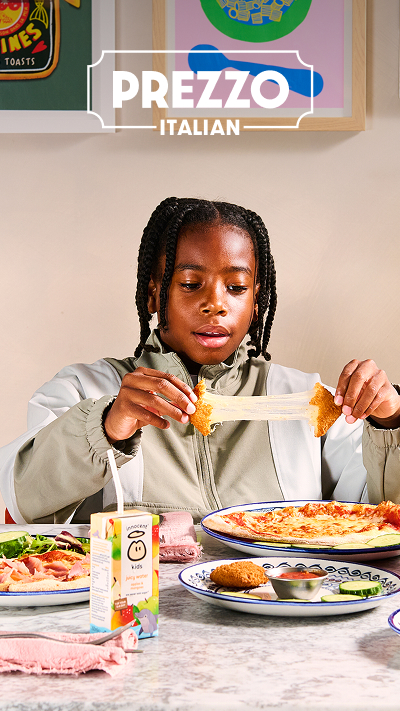 Two Course Meal for Two Adults and One Child at Prezzo Italian collection picture