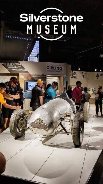 Entry for Two Adults at Silverstone Museum collection picture