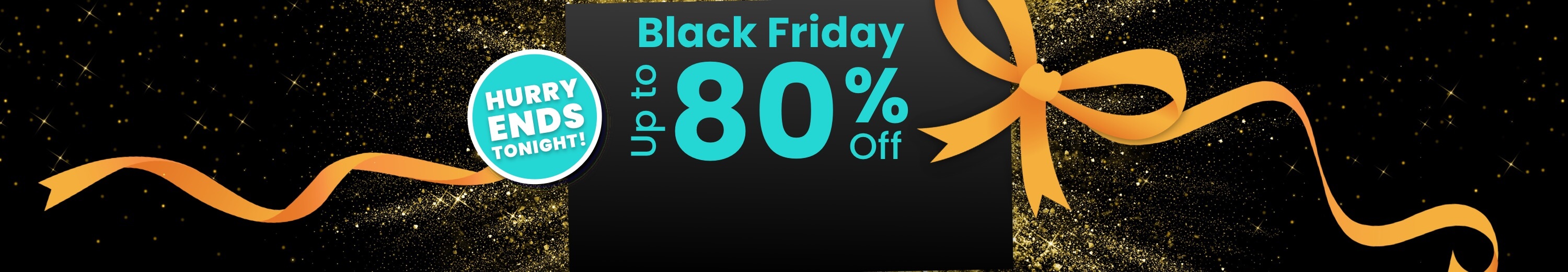 Black Friday - Up to 80% Off