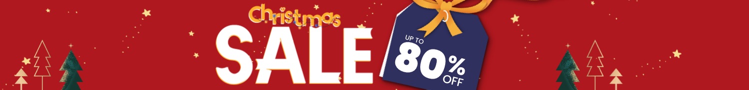 Christmas Sale - Up to 80% off