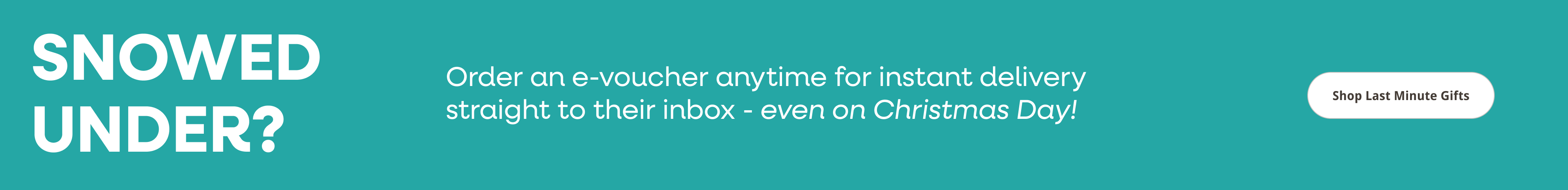 Christmas Delivery Dates