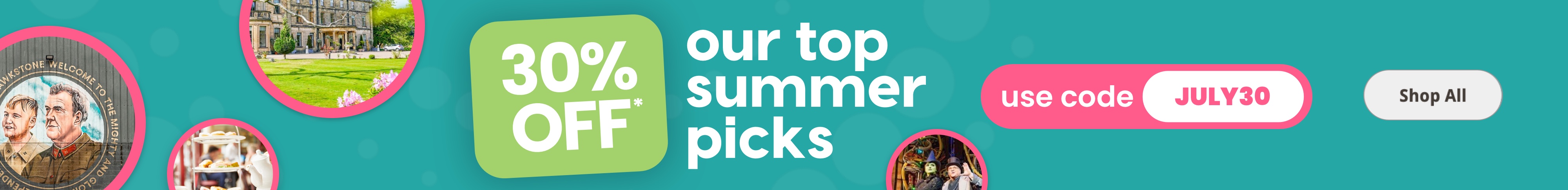30% off our top summer picks