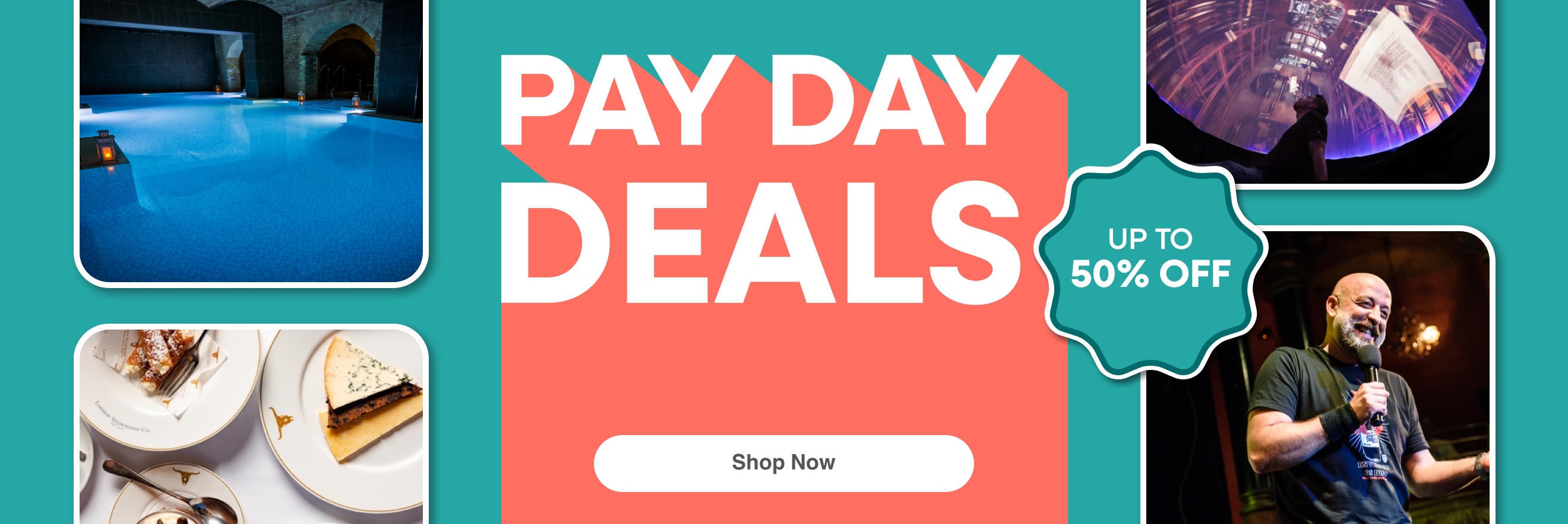 Pay Day Deals - up to 50% Off