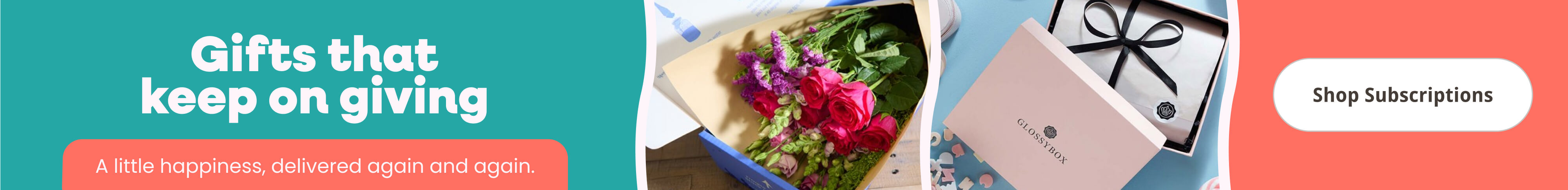 Gifts that keep on giving.- Shop Subscriptions