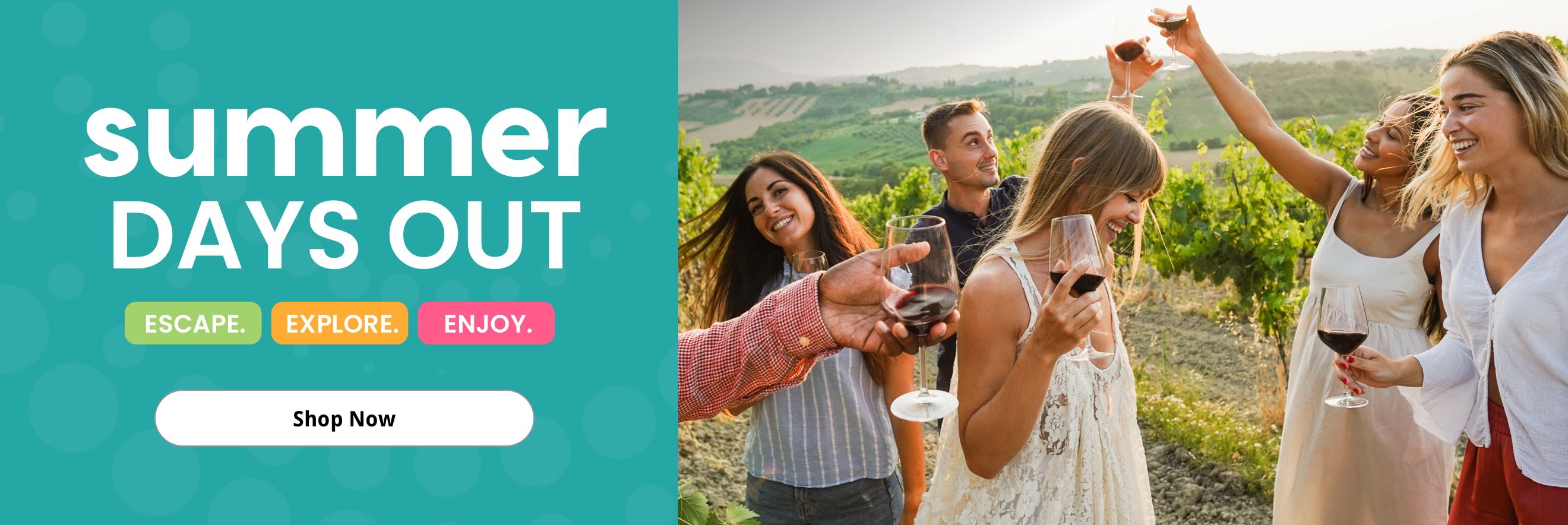 Summer Days Out - Escape. Explore. Enjoy